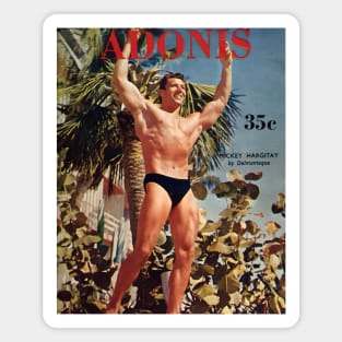 ADONIS Magazine - Vintage Physique Muscle Male Model Magazine Cover Magnet